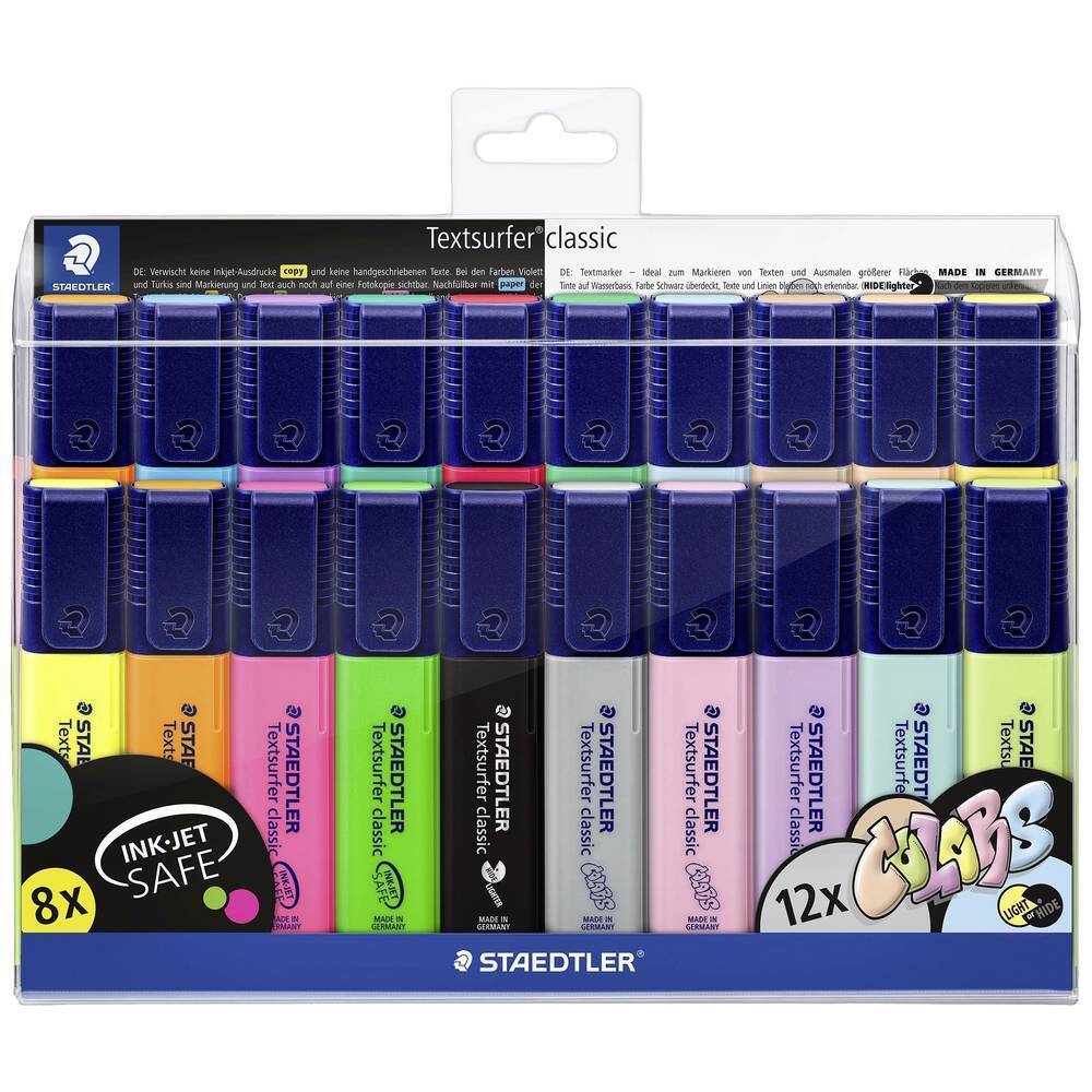 STAEDTLER Textmarker Textsurfer classique, 20er Etui