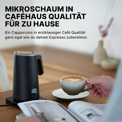 Subminimal NanoFoamer PRO Elektrischer Milchaufschäumer – Schwarz