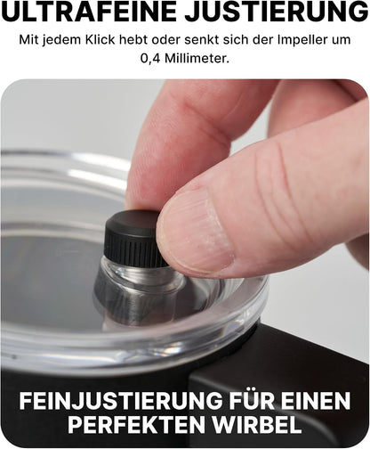Subminimal NanoFoamer PRO Elektrischer Milchaufschäumer – Schwarz
