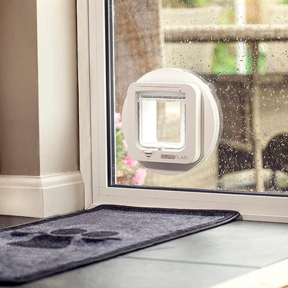 SureFlap Sure Petcare Mikrochip Katzenklappe, mit RFID-Halsbandanhänger und Mikrochip