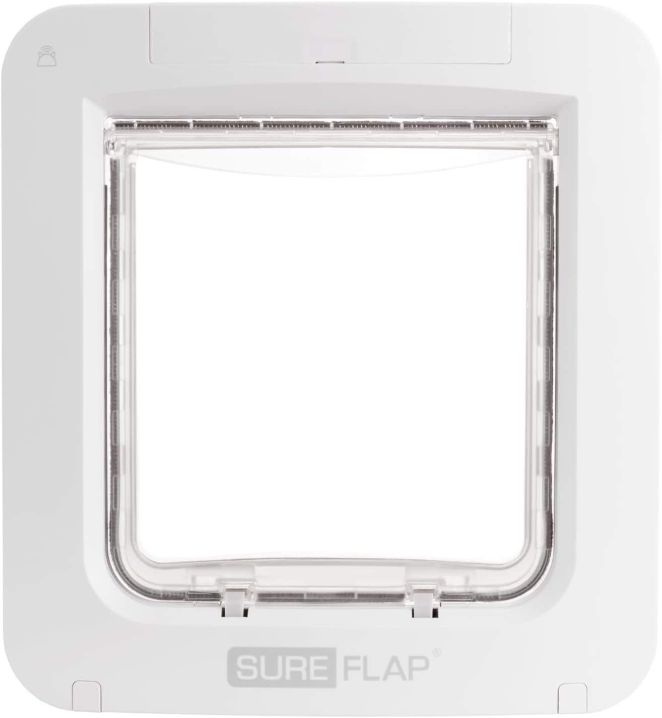 Sure Petcare SureFlap Mikrochip-Haustierklappe Connect, kompatibel mit RFID-Halsbandanhänger und Mikrochip