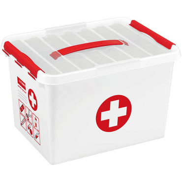 helit Aufbewahrungsbox "la q-line" - Erste Hilfe 22 litres 