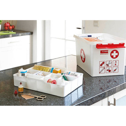 helit Aufbewahrungsbox "la q-line" - Erste Hilfe 22 litres 