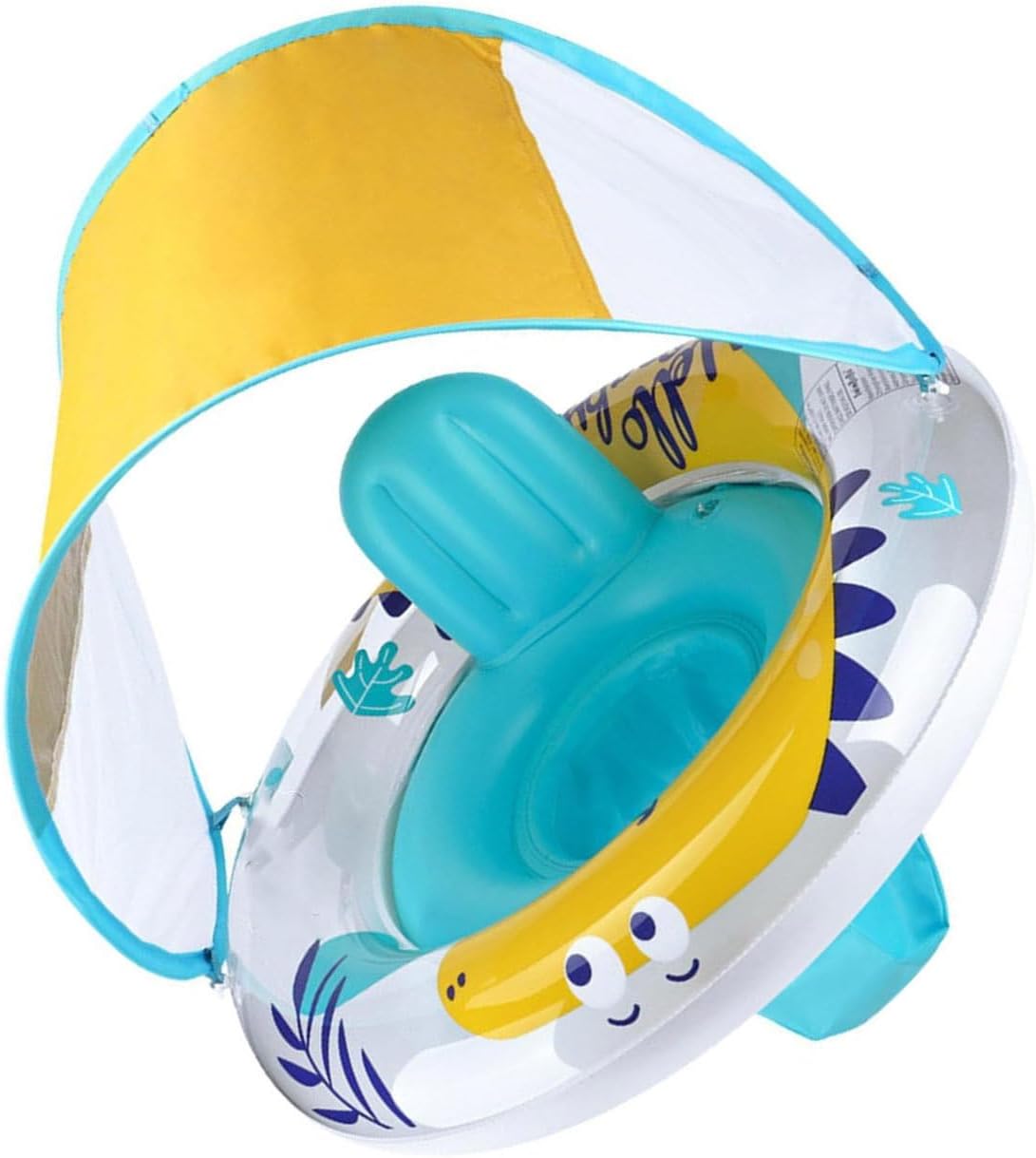 Swimbobo Schwimmring, für Kinder, Baden, Fußspiel, Lauflernhilfe, mit Dach,Unisex