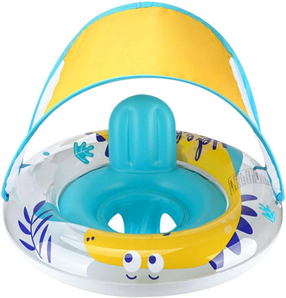 Swimbobo Schwimmring, für Kinder, Baden, Fußspiel, Lauflernhilfe, mit Dach,Unisex
