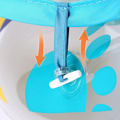 Swimbobo Schwimmring, für Kinder, Baden, Fußspiel, Lauflernhilfe, mit Dach,Unisex
