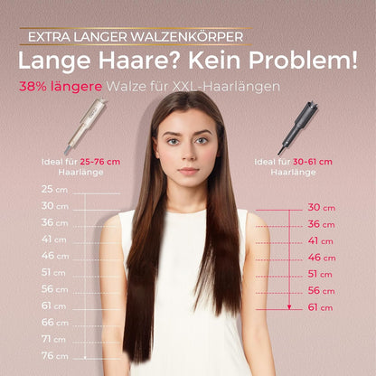 TYMO Curlpro Plus Lockenstab Automatisch 25mm Anti-Verbrennungs Gold