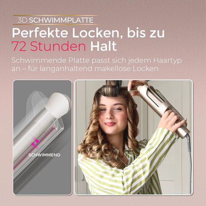TYMO Curlpro Plus Lockenstab Automatisch 25mm Anti-Verbrennungs Gold