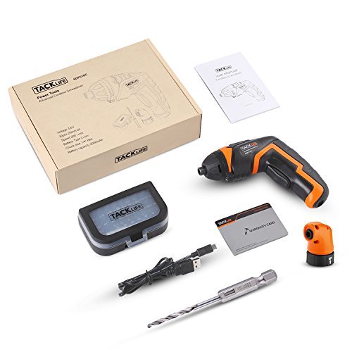 Tacklife Akkuschrauber,  SDP51DC 3,6 V 2000 mAh wiederaufladbarer Lithium-Akku