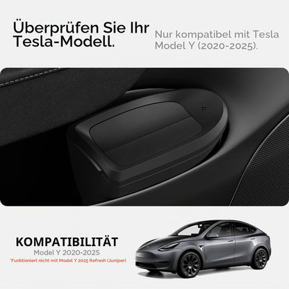 Spigen Tesla Model Y (2020-2025) Innenraum Mülleimer für Autotür【inkl. 50 Müllbeutel】