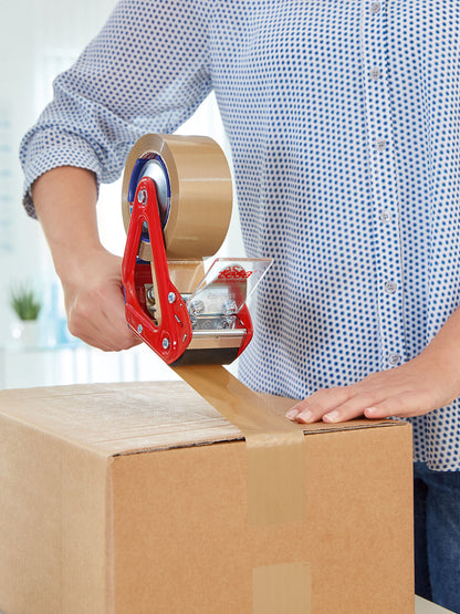 TESA Packband Abroller Handabroller pour Paketband Klebeband Comfort