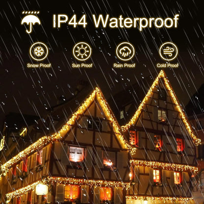 Targetone LED Fairy Lights 528 LEDs 15 m 11 Modes,IP44 Copper Wire Lights