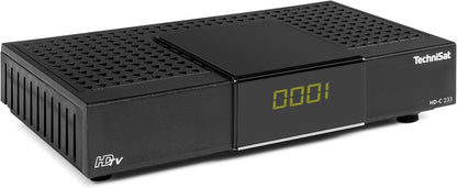 TechniSat HD-C 233 - HD-Receiver für digitales Kabelfernsehen ,Fernbedienung schwarz