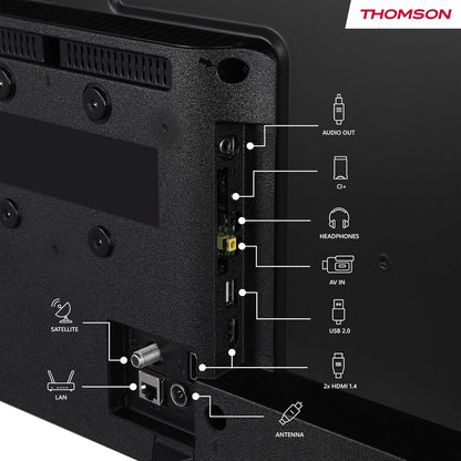 Thomson 32 Zoll (80 cm) HD Smart Fire TV, Alexa-Sprachsteuerung, Triple-Tuner Bluetooth 5.0,