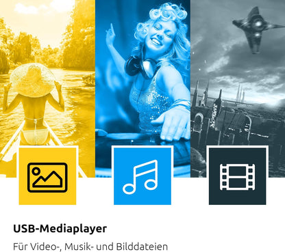 TechniSat HD-C 233 - HD-Receiver für digitales Kabelfernsehen ,Fernbedienung schwarz