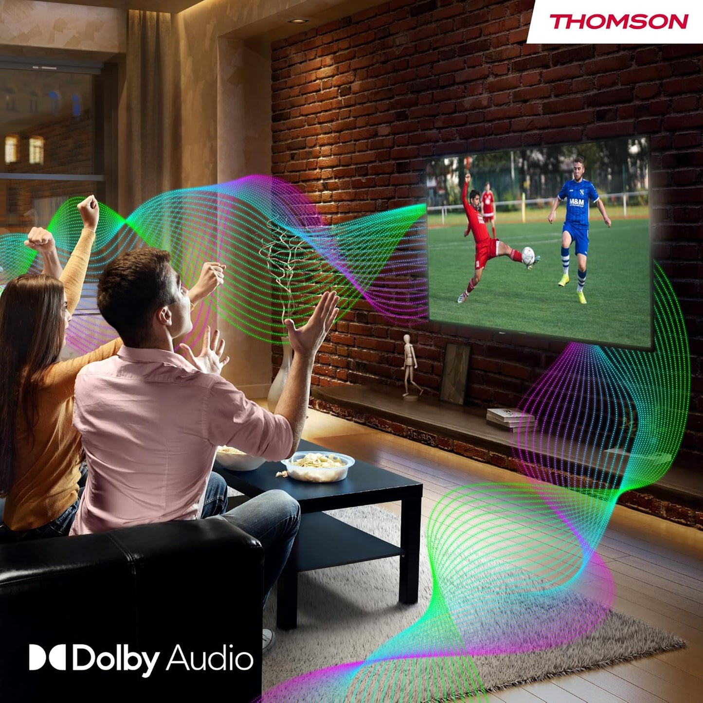 Thomson 32 Zoll (80 cm) HD Smart Fire TV, Alexa-Sprachsteuerung, Triple-Tuner Bluetooth 5.0,