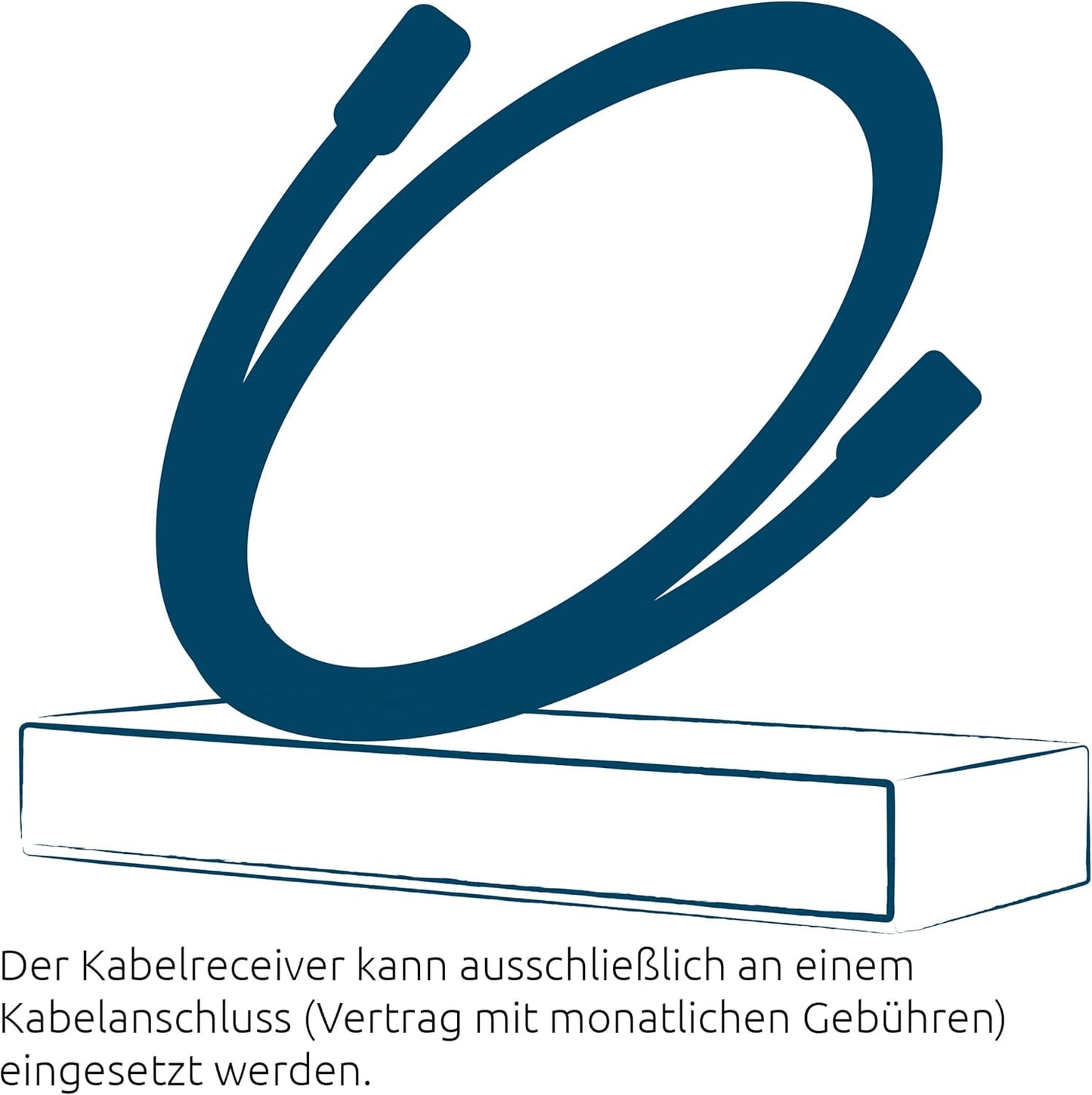TechniSat HD-C 233 - HD-Receiver für digitales Kabelfernsehen ,Fernbedienung schwarz