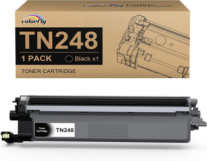 Colorfly TN248 TN-248BK Toner Schwarz 1000 Seiten für Brother TN-248BK...