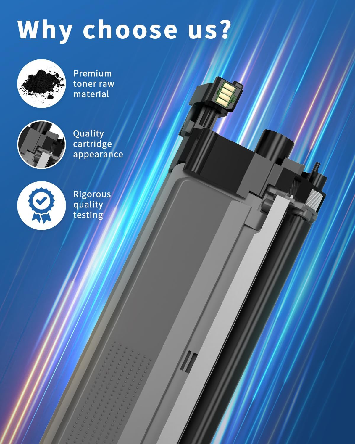 Colorfly TN248 TN-248BK Toner Schwarz 1000 Seiten für Brother TN-248BK...