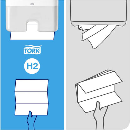 Tork Xpress Multifold-Handtücher H2 Universal Interfold-Falzung - 4.830 Tücher