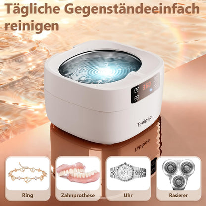Topipop Ultraschallreiniger,  48000Hz 750 ml Ultrasonic Cleaner