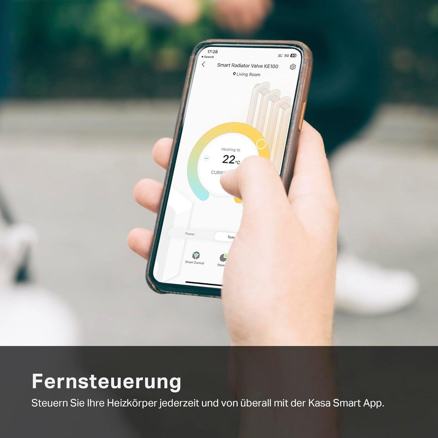 TP-Link Kasa smartes Heizkörperthermostat Heizungssteuerung Kasa App, Alexa, Apple Home