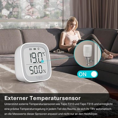 TP-Link Kasa smartes Heizkörperthermostat Heizungssteuerung Kasa App, Alexa, Apple Home