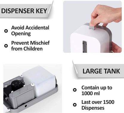 TRIENCY Desinfektionsspender Sensor Automatisch 1000ML