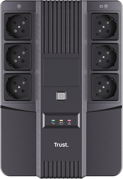 Trust MAXXON POWERSTRIP USV 800 VA Stromversorgung