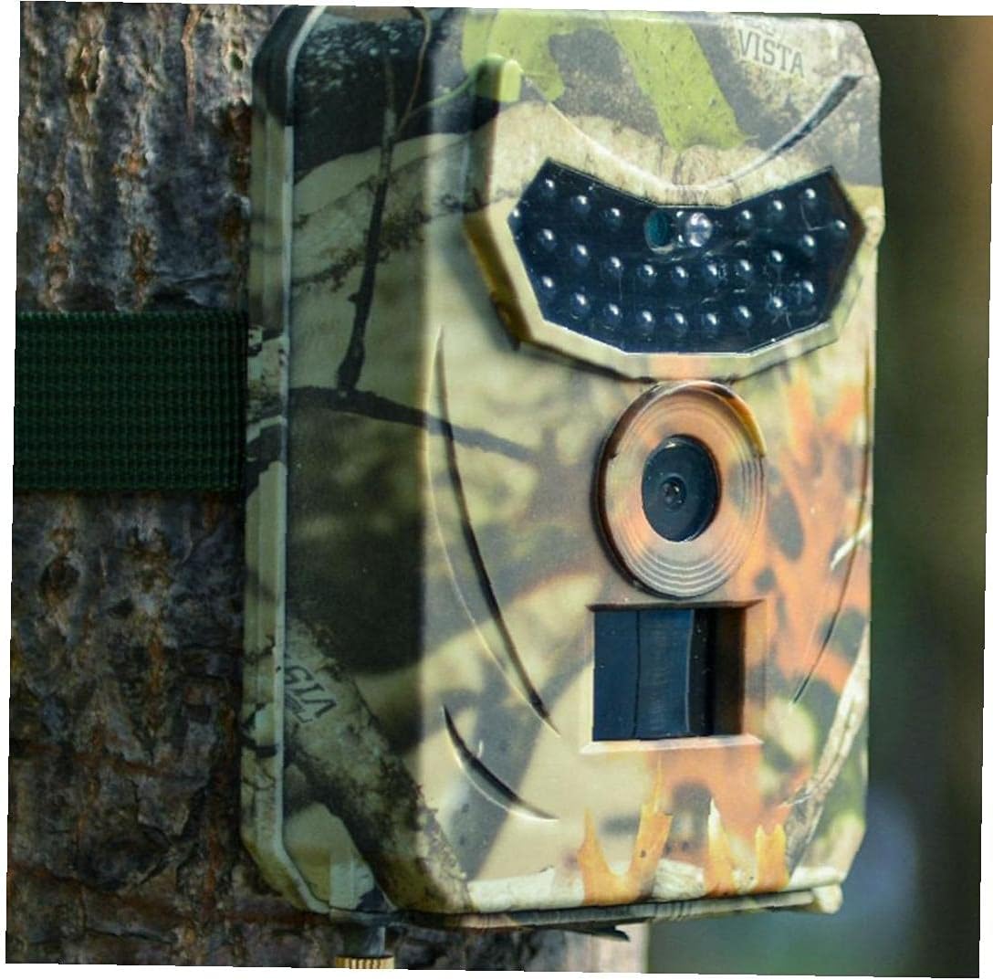 Jagd-Hinterkamera, 1080p, Hirsch-Feeder, Infrarot-LEDs, Jagd-Fotofallen, Wildtier-Hinterkamera, Nachtsicht