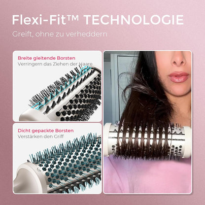 TYMO STYLUX Thermobürste 43mm - Thermal Brush Lockenbürste Gold