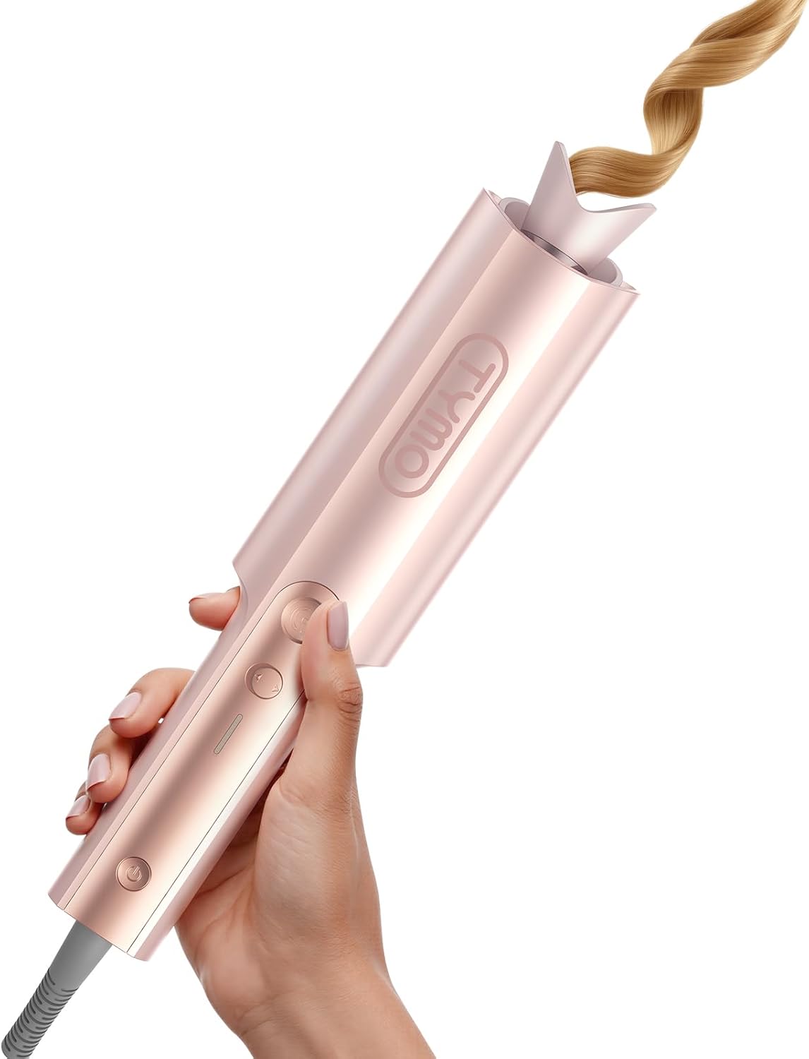 TYMO Curlpro Plus Lockenstab Automatisch 25mm Beach Waves Goldrosa