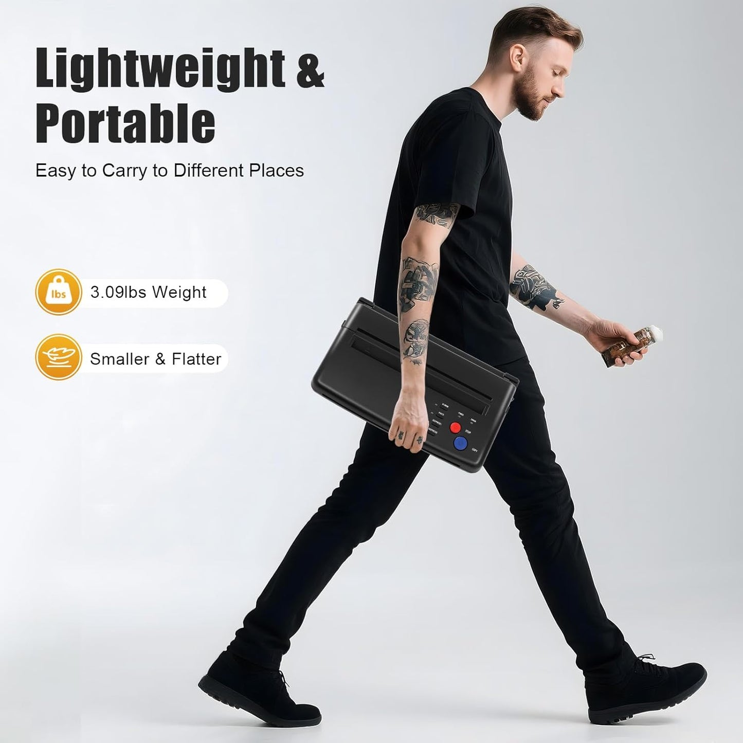 Tattoo Transfermaschine Thermodrucker A4 Format,Hochauflösende Tattoo Drucker