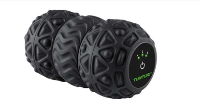 Tunturi Massage Roller, Faszienrolle Deep Tissue Massageroller elektrisch mit 3 Stufen