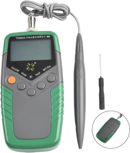 Tunkia Digitales Gauss-Messgerät, Magnetometer, Handgerät, für TeslaMeter 5%/2%/1% TD8620 (2%),
