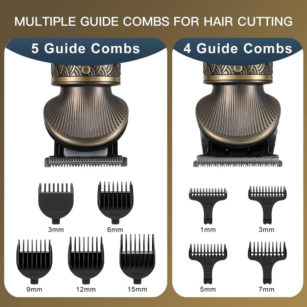 Surker Haarschneidemaschine Set Profi Haarschneider Herren Barttrimmer 7 in 1