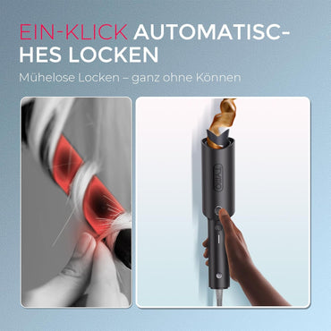 TYMO CURLPRO Lockenstab Automatisch 32mm mit 3 Temperaturstufen, 160-210℃