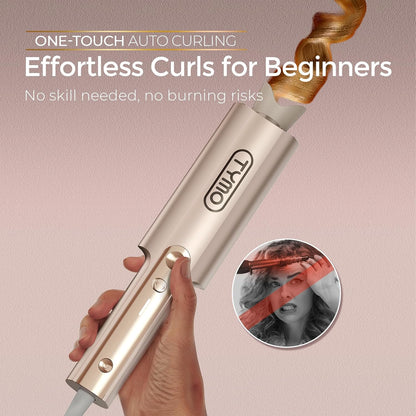 TYMO Curlpro Plus Lockenstab Automatisch  Große Locken 32mm Beach Waves Lockenwickler