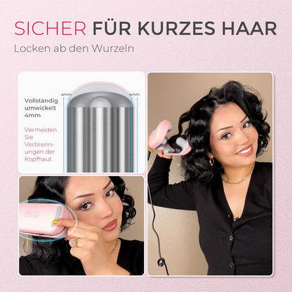TYMO ROVY Welleneisen für haare, Lockenstab 25mm Ionen Keramik Hair Curler