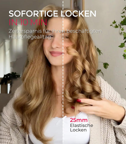 TYMO CURLPRO Lockenstab Automatisch 25mm mit 3 Tem 160-210℃ Rosa