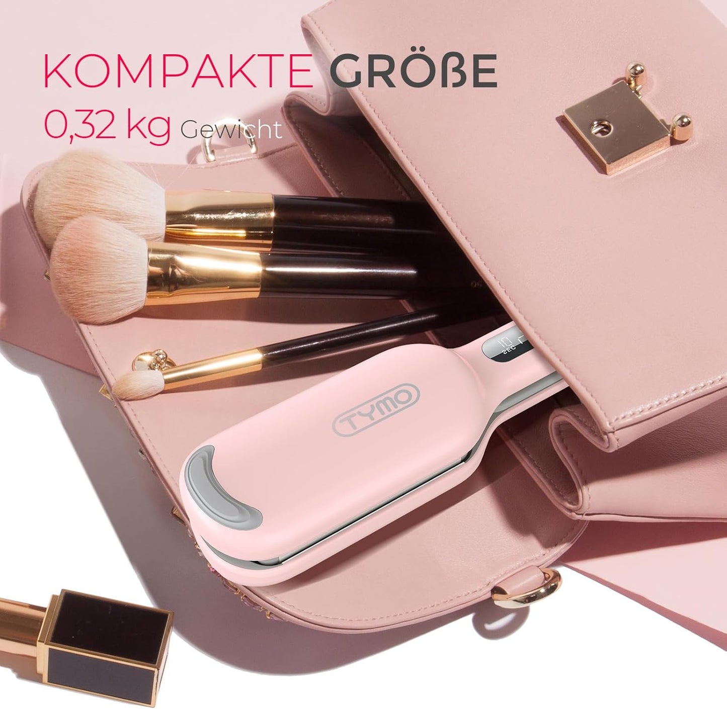 TYMO ROVY Welleneisen für haare, Lockenstab 25mm Ionen Keramik Hair Curler