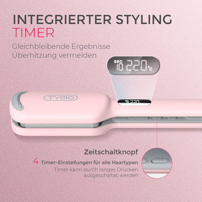 TYMO ROVY Welleneisen für haare, Lockenstab 25mm Ionen Keramik Hair Curler