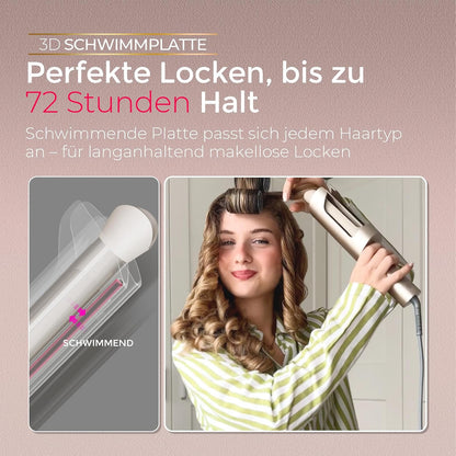 TYMO Curlpro Plus Lockenstab Automatisch  25mm Beach Waves Gold