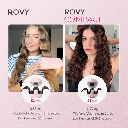 TYMO ROVY Welleneisen für haare, Lockenstab 25mm Ionen Keramik Hair Curler
