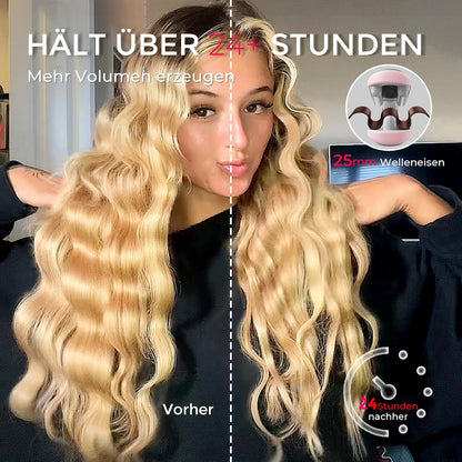 TYMO ROVY Welleneisen für haare, Lockenstab 25mm Ionen Keramik Hair Curler