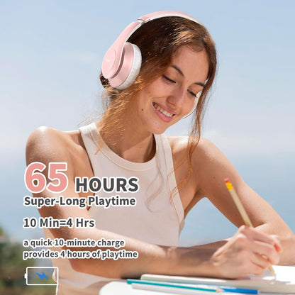 Uliptz Bluetooth Kopfhörer Over Ear, Bluetooth 6.0,mit HiFi-Stereo, 6 EQ-Modi