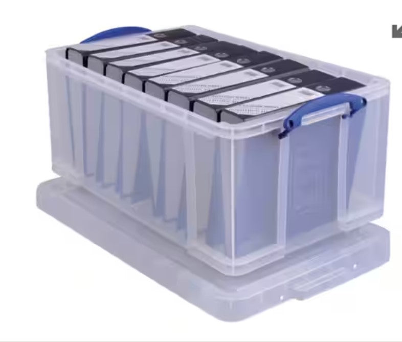 Boîte de rangement Really Useful Box 64L 71 x 31 x 44 cm (L x H x P) DIN A4
