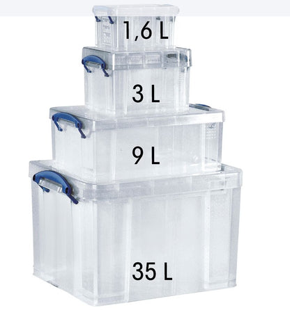 Really Useful Box Ablageboxen Aufbewahrungsboxen Set