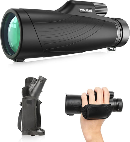 Usogood 12x52 Monokular Teleskop HD,Fernrohr mit BAK4 Prisma und FMC Beschichtung