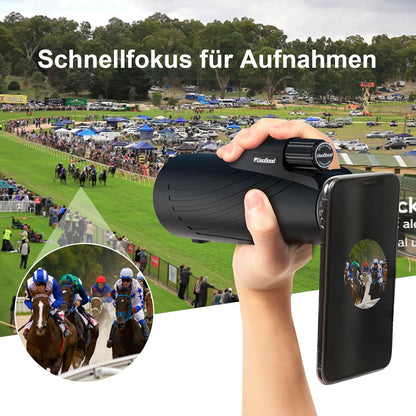 Usogood 12x52 Monokular Teleskop HD,Fernrohr mit BAK4 Prisma und FMC Beschichtung